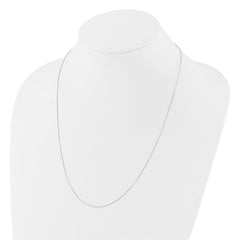 Sterling Silver Polished Adjustable Necklace - 10