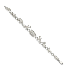 Sterling Silver Noah's Ark Bracelet