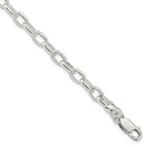 Sterling Silver 7.5inch Fancy Link Bracelet - 8