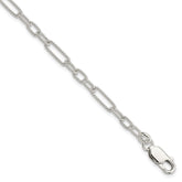 Sterling Silver 7.5inch Fancy Link Bracelet - 6