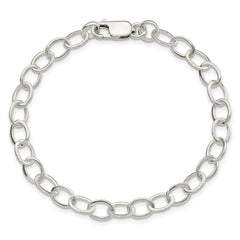 Sterling Silver 7 inch Fancy Link Bracelet - 2