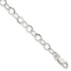 Sterling Silver 7 inch Fancy Link Bracelet - 2