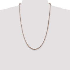 Sterling Silver Antiqued 3.25mm Solid Square Spiga Chain - 6