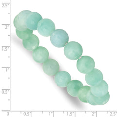 Amazonite 10mm Beaded Stretch Bracelet