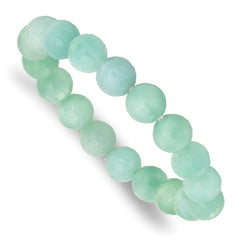 Amazonite 10mm Beaded Stretch Bracelet