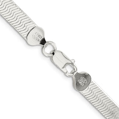 Sterling Silver 7.3mm Magic Herringbone Chain - 2