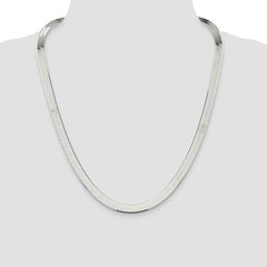 Sterling Silver 8mm Magic Herringbone Chain - 2