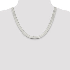 Sterling Silver 8.75mm Magic Herringbone Chain - 2