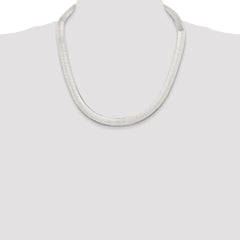 Sterling Silver 10.5mm Magic Herringbone Chain