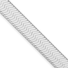 Sterling Silver Rhodium-plated 10.5mm Magic Herringbone Chain - 3