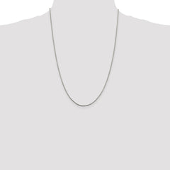 Sterling Silver 1.5mm Round Box Chain