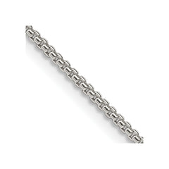Sterling Silver 1.5mm Round Box Chain - 2