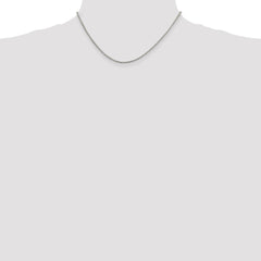 Sterling Silver 1.75mm Round Box Chain - 4