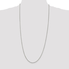 Sterling Silver 1.75mm Round Box Chain - 6