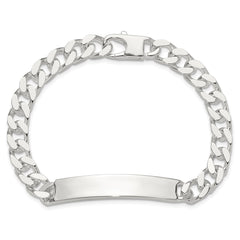 Sterling Silver 8in Curb ID Bracelet