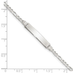Sterling Silver Children's ID Bracelet - 8