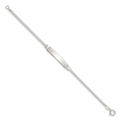 Sterling Silver Children's ID Bracelet - 5