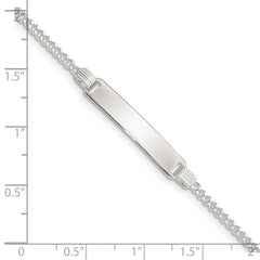 Sterling Silver Children's ID Bracelet - 5