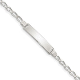 Sterling Silver Children's ID Bracelet - 2