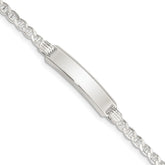 Sterling Silver Children's ID Bracelet - 3