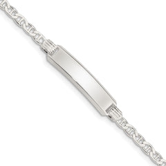 Sterling Silver Children's ID Bracelet - 11