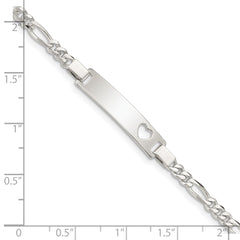 Sterling Silver Baby ID Bracelet - 4