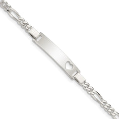 Sterling Silver Baby ID Bracelet - 4