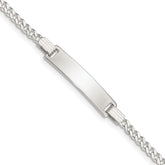 Sterling Silver Baby ID Bracelet - 2