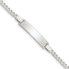 Sterling Silver Baby ID Bracelet - 2