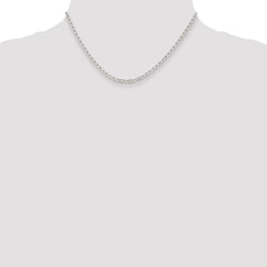 Sterling Silver 3.1mm Flat Anchor Chain - 6