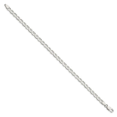 Sterling Silver 4.75mm Flat Anchor Chain - 3