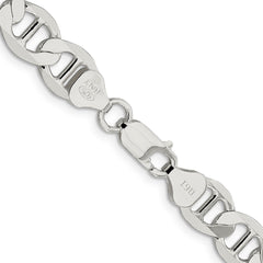 Sterling Silver 8.9mm Flat Anchor Chain - 2