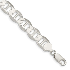 Sterling Silver 9.95mm Flat Anchor Chain - 2