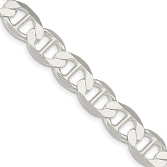 Sterling Silver 9.95mm Flat Anchor Chain - 4