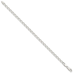 Sterling Silver 4.3mm Open Elongated Link Chain - 2