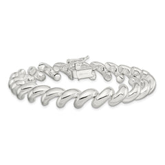 Sterling Silver 10mm San Marco Bracelet