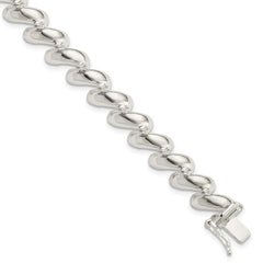 Sterling Silver 10mm San Marco Bracelet