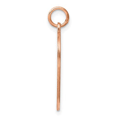 Sterling Silver RG Plated Engraveable Heart Polished Front/Satin Back Disc - 33