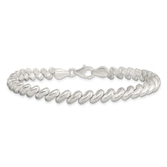 Sterling Silver 6mm San Marco Bracelet