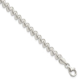 Sterling Silver 6mm San Marco Bracelet
