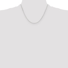 Sterling Silver Polished .90mm Octagonal Snake Chain - 4