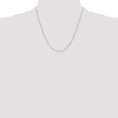 Sterling Silver Polished .90mm Octagonal Snake Chain - 5