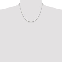 Sterling Silver 1.25mm Octagonal Snake Chain - 5