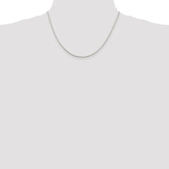 Sterling Silver 1.35mm Octagonal Snake Chain