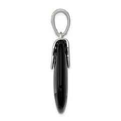 Sterling Silver Black Onyx Pendant