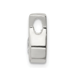 Sterling Silver CZ Chain Slide