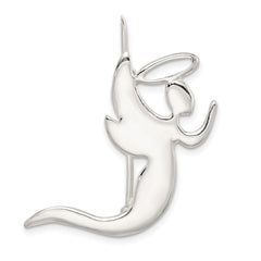 Sterling Silver Angel Kneeling in Prayer Pin