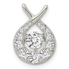 Sterling Silver Vibrant CZ Pendant