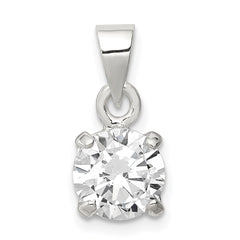 Sterling Silver CZ Pendant