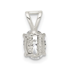 Sterling Silver CZ Pendant - 3